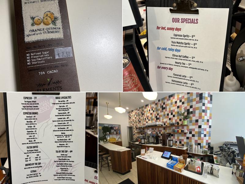 Everyman Espresso Menu