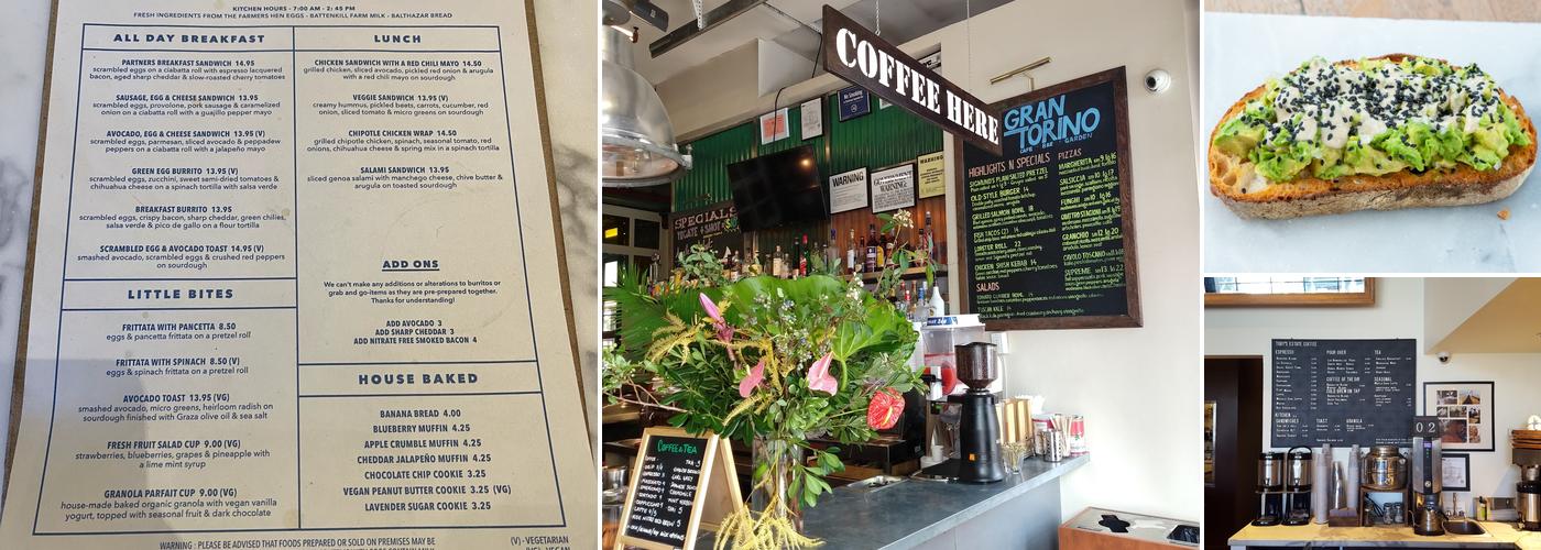Partners Coffee — Cafe & Roastery Menu