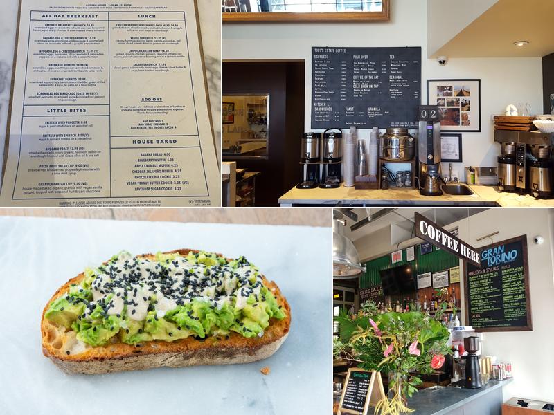 Partners Coffee — Cafe & Roastery Menu