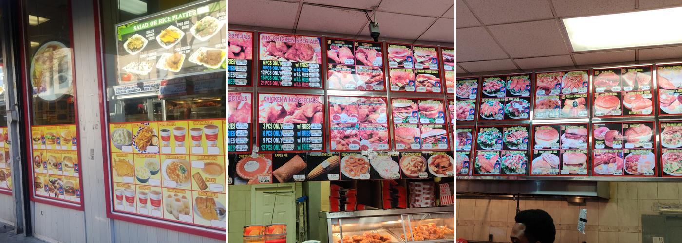 Crown Fried Chicken & Coffee Shop Menu