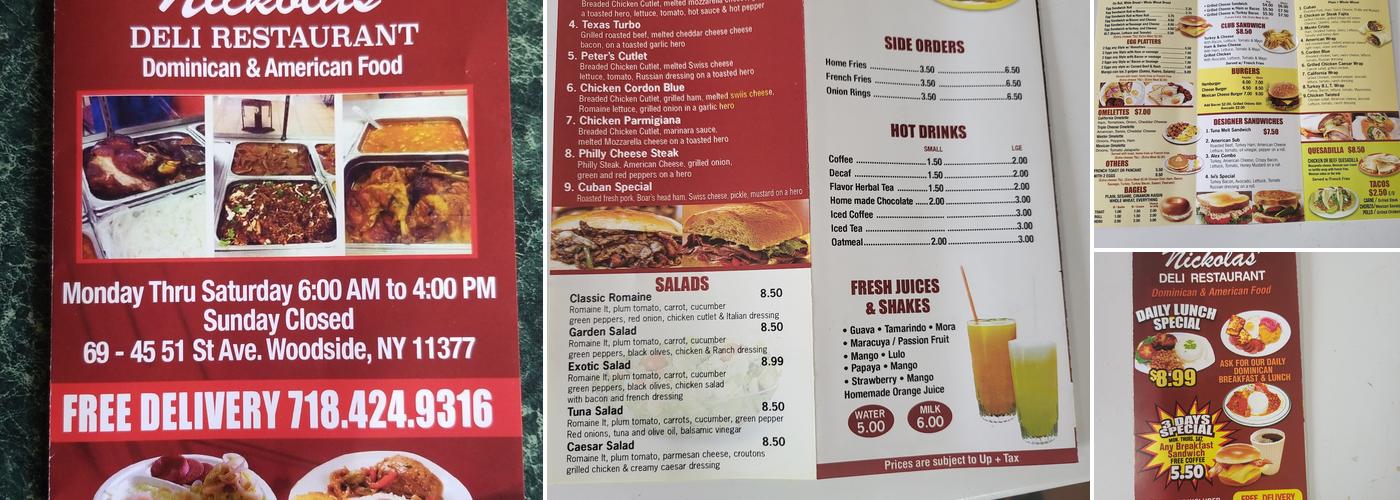 Nickolas Menu