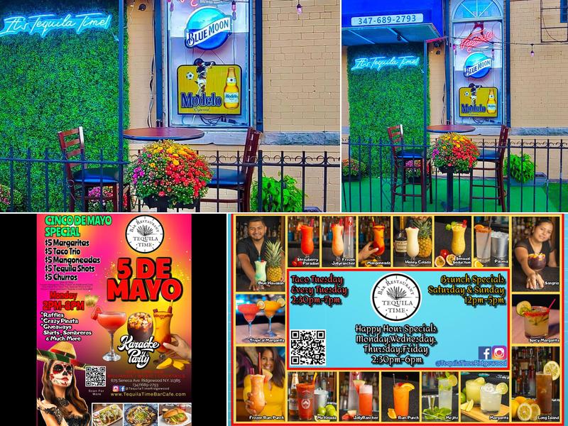 Tequila Time Bar Cafe 675 Seneca Ave, Ridgewood