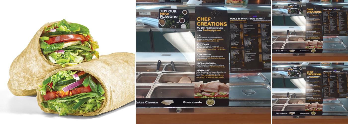 Subway Menu