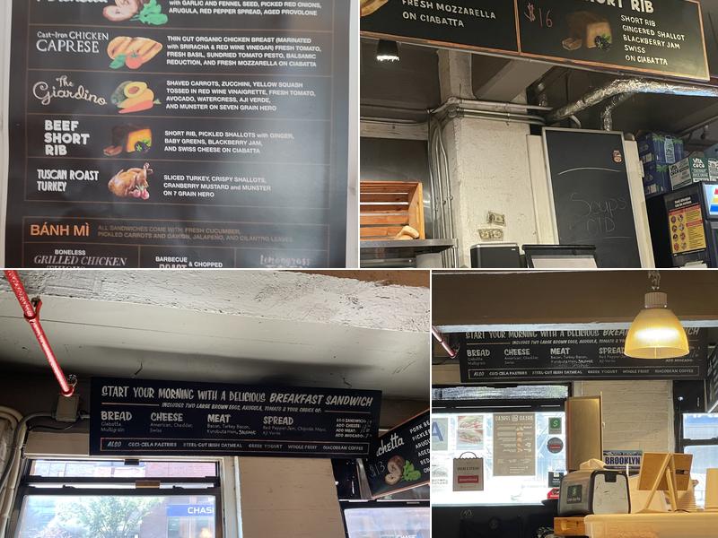 Bread & Spread Menu