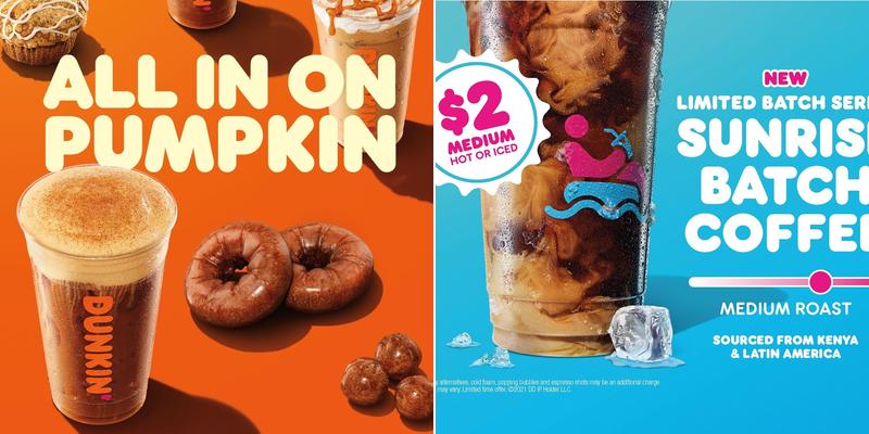 Dunkin' Menu