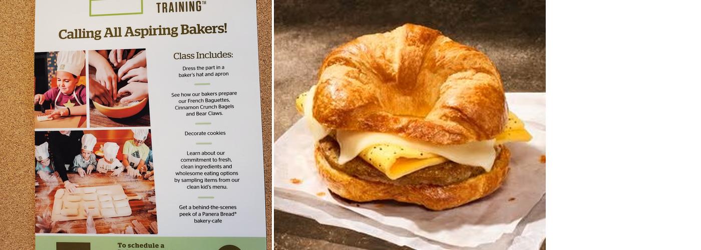Panera Bread Menu