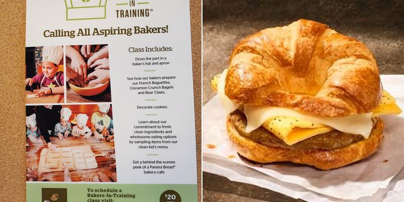 Panera Bread Menu