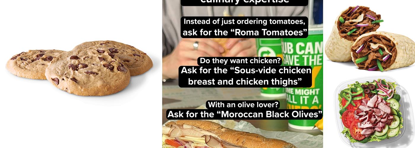 Subway Menu