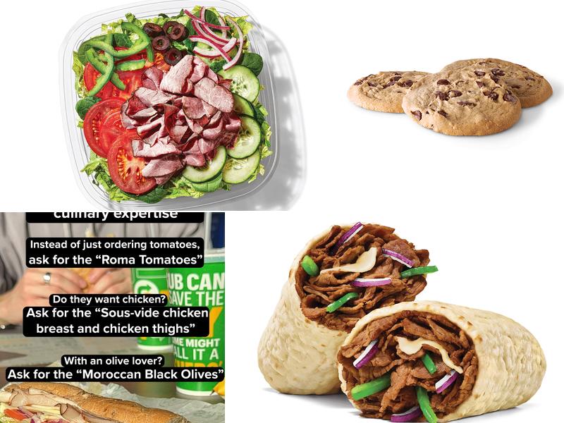Subway Menu
