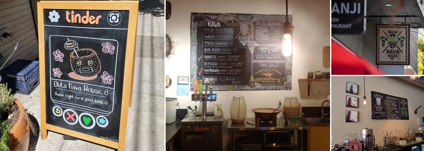 Bula Kava House Menu