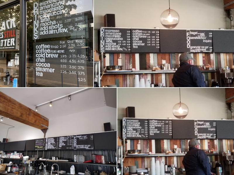 Coffeehouse-Five Menu