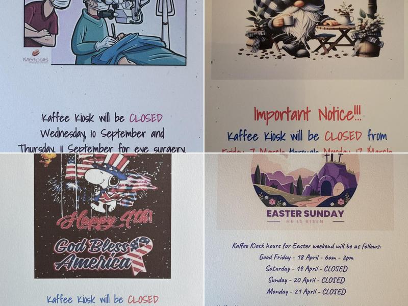 Kaffee Kiosk 1504 20th Ave SW, Minot