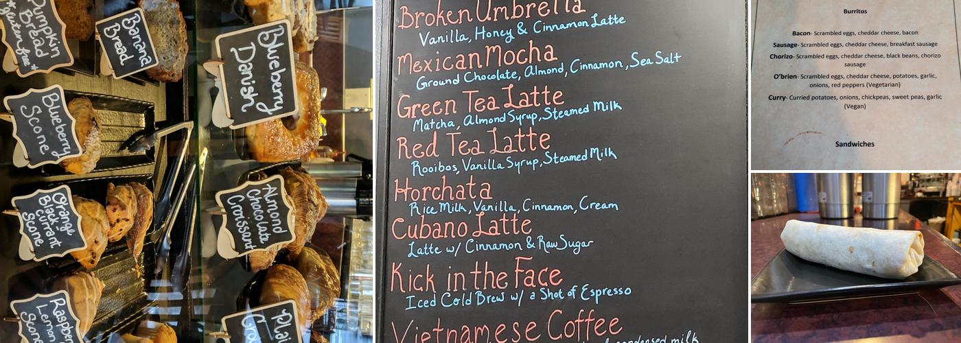 Caffè Zingaro Menu