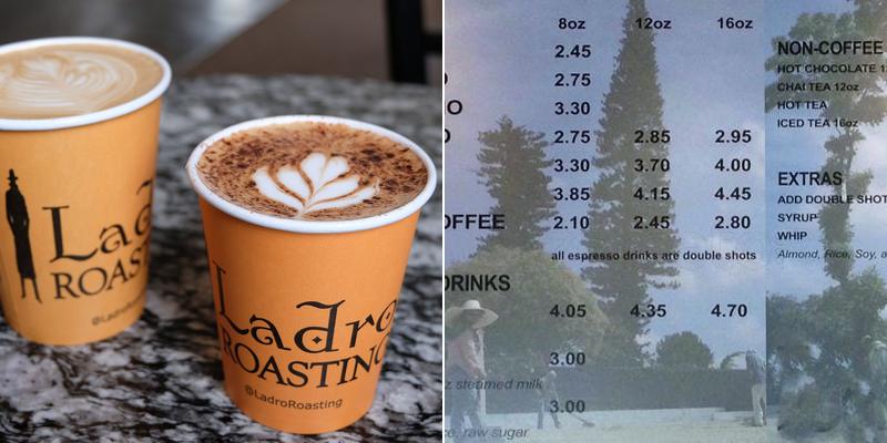 Caffe Ladro - South Lake Union Fairview Menu