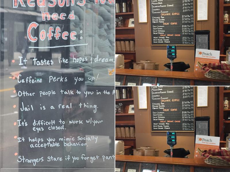 Pegasus Coffee Bar Menu