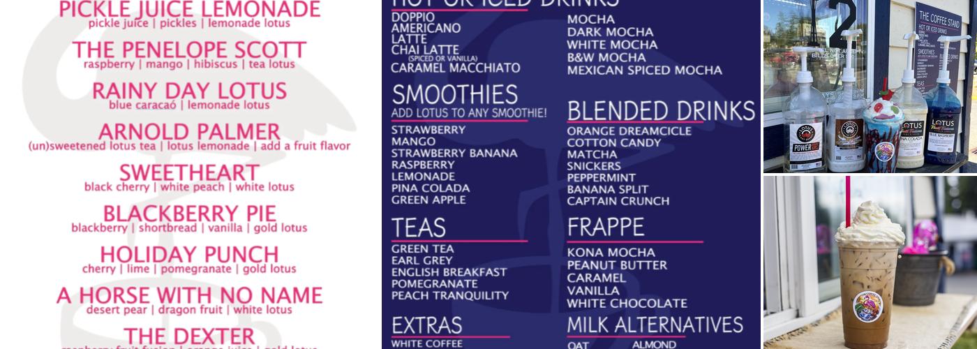 The Coffee Stand Kirkland Menu