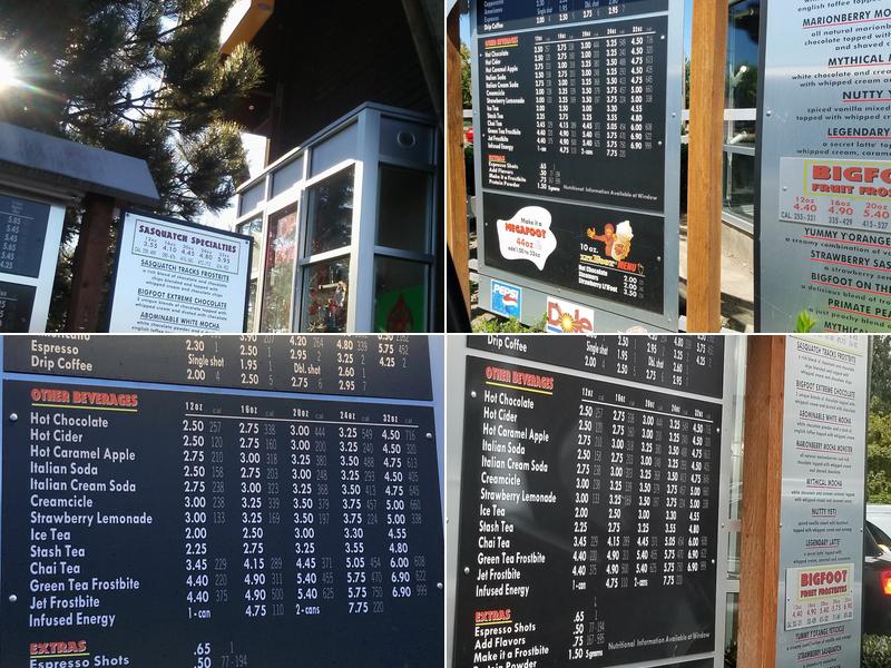 BigFoot Java Menu