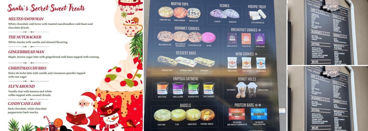 Java Java Drive-Thru Menu