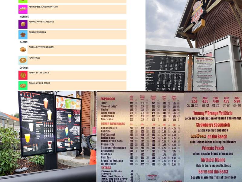 BigFoot Java Menu
