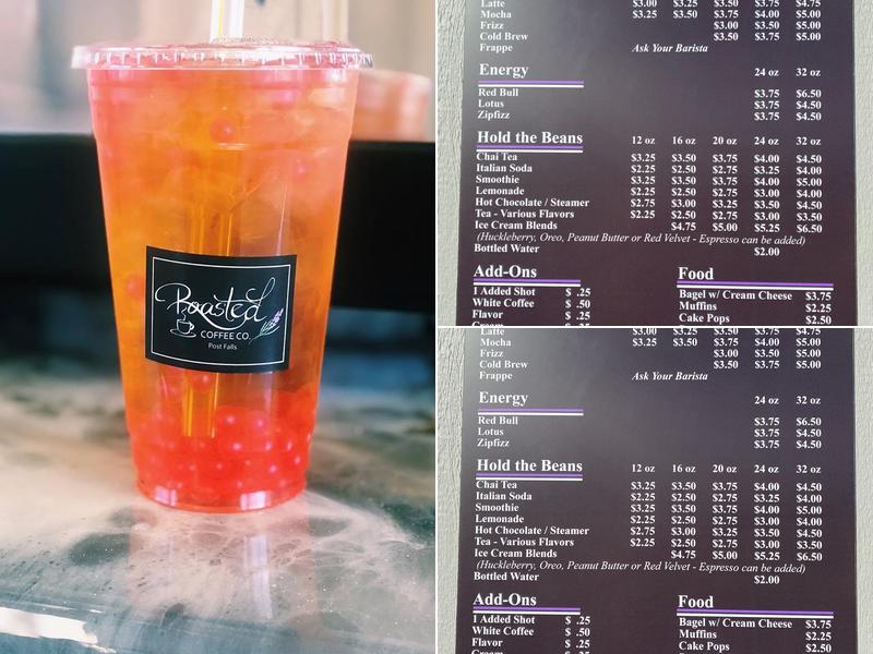 Roasted Coffee Company Menu