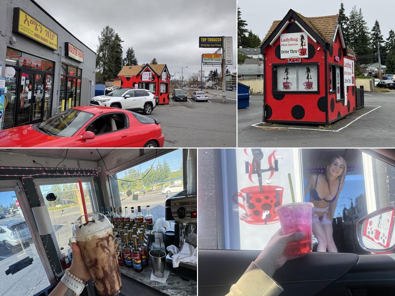 Ladybug Espresso 16053 Aurora Ave N, Shoreline