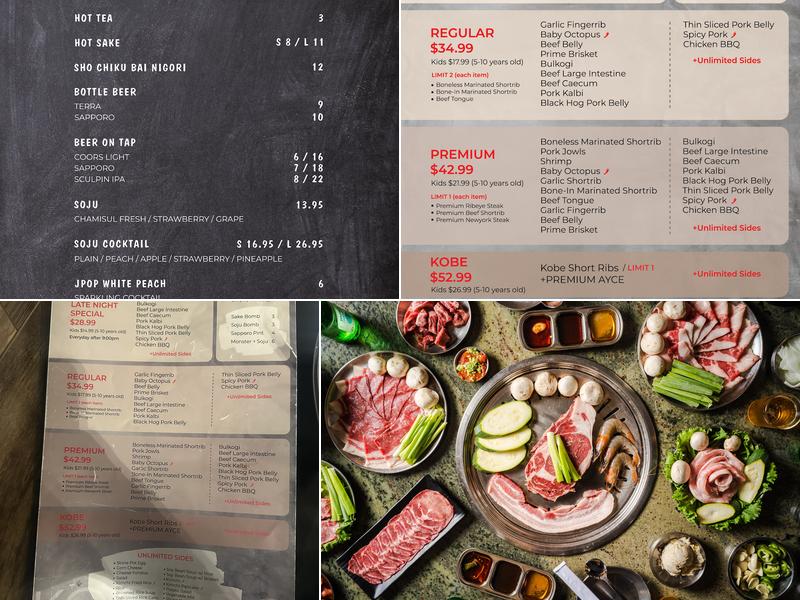 Kogi Korean BBQ Menu
