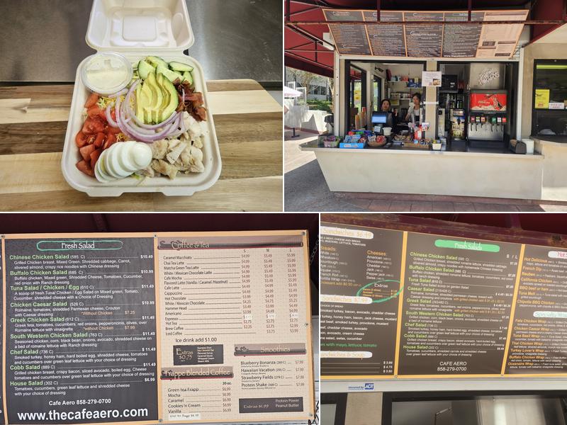 Cafe Aero Menu