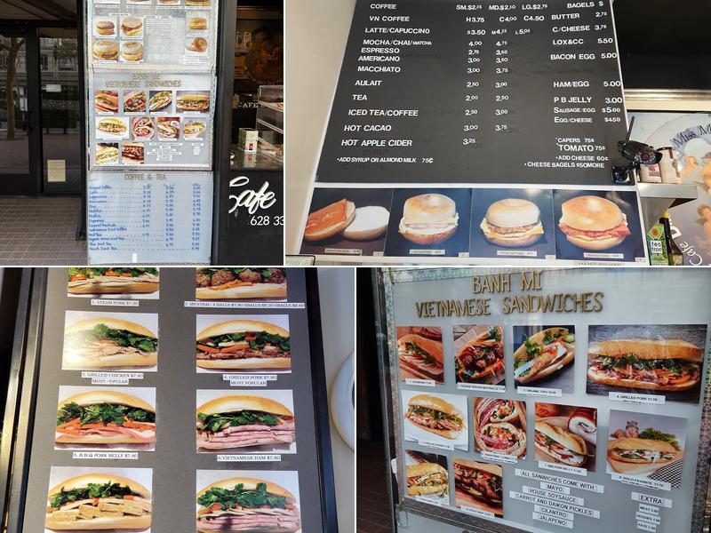 Cafe Dolci Menu