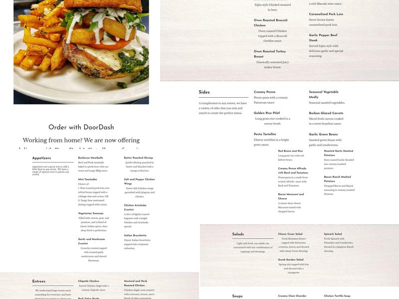 Casablanca Café Menu