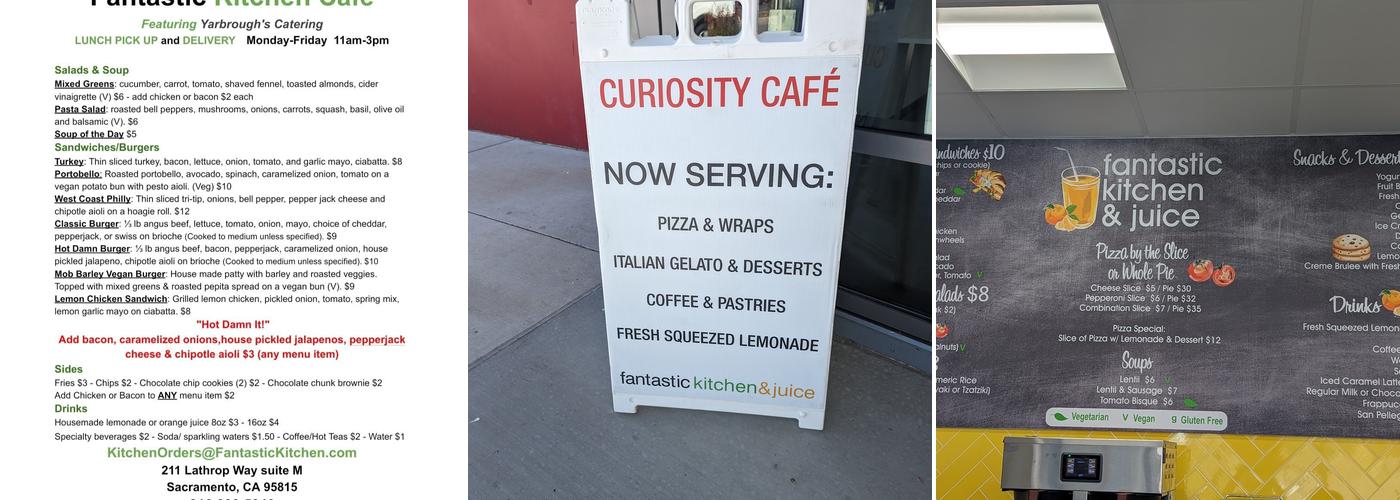 Fantastic Kitchen Menu