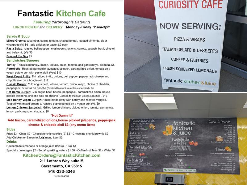 Fantastic Kitchen Menu