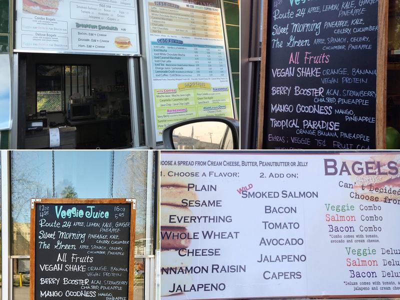 Lucia Drive Through Espresso Menu