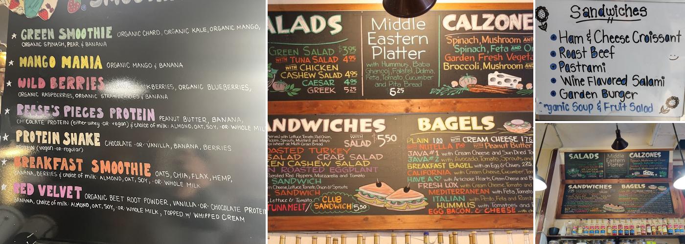 Java Supreme Menu