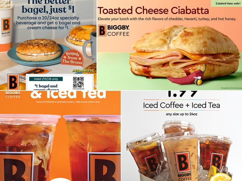 BIGGBY COFFEE Menu