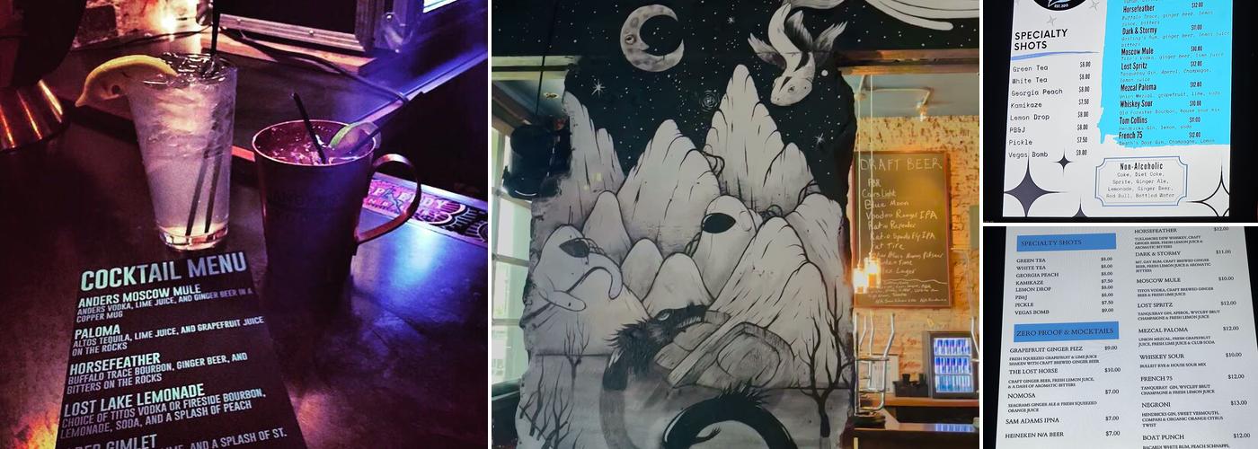 Lost Lake Lounge Menu