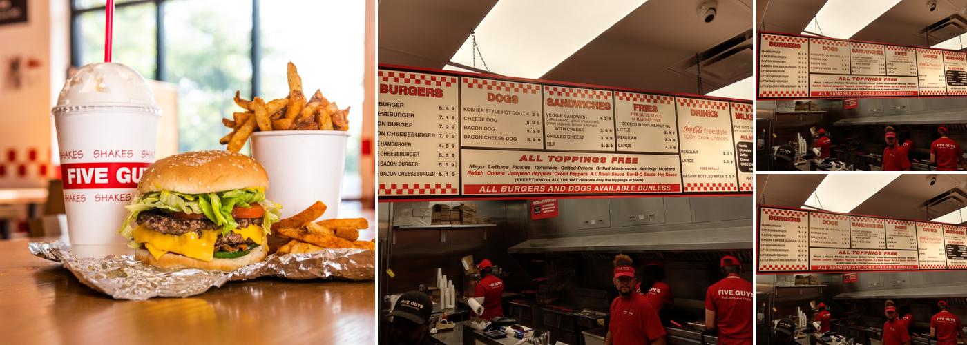 Five Guys Menu