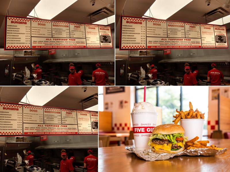 Five Guys Menu