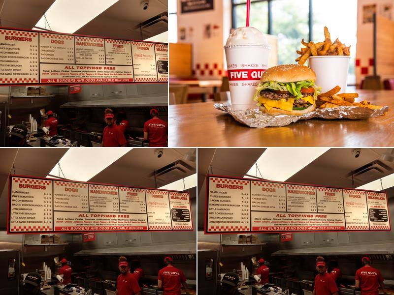 Five Guys Menu
