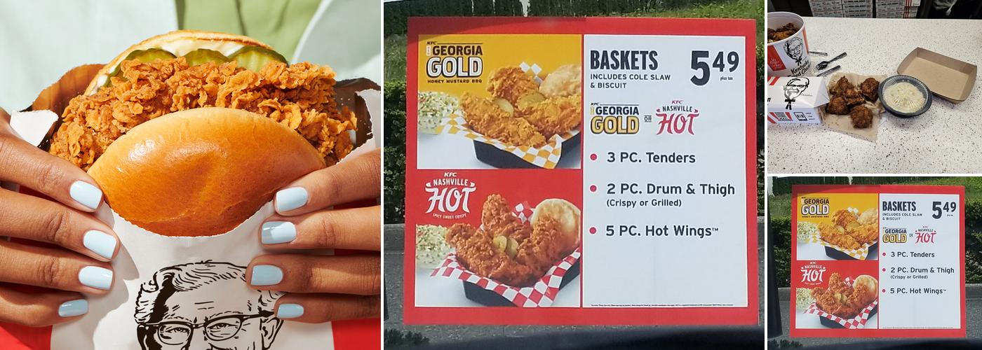 KFC Menu
