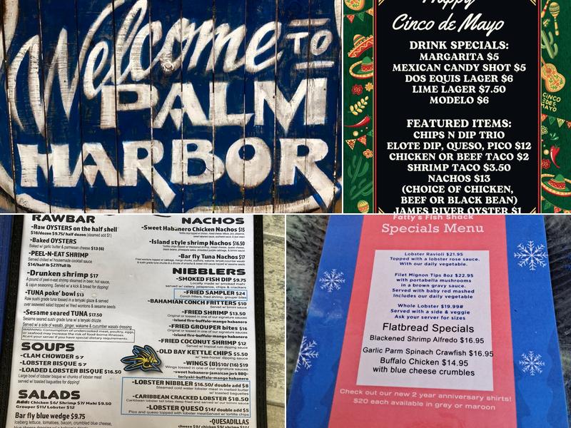 Fatty's Fish Shack Menu