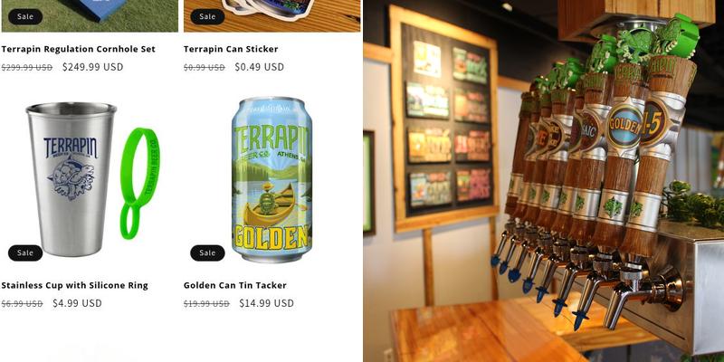 Terrapin Beer Co. Menu