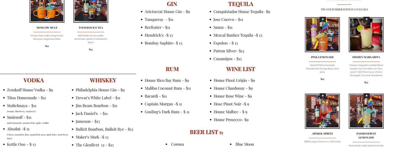 The Toolbox Bar Menu