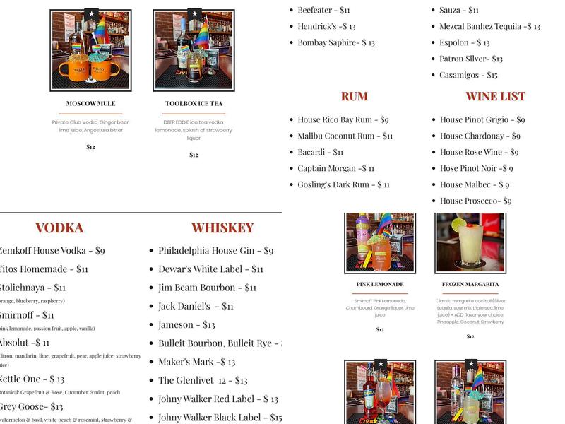 The Toolbox Bar Menu