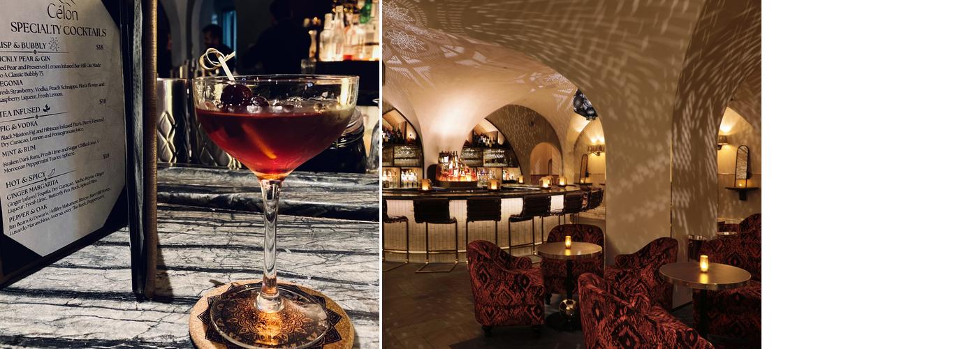 Célon Bar & Lounge Menu