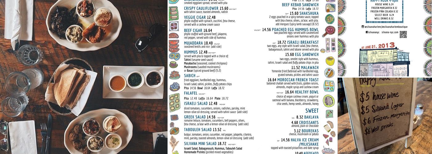 Silvana Menu