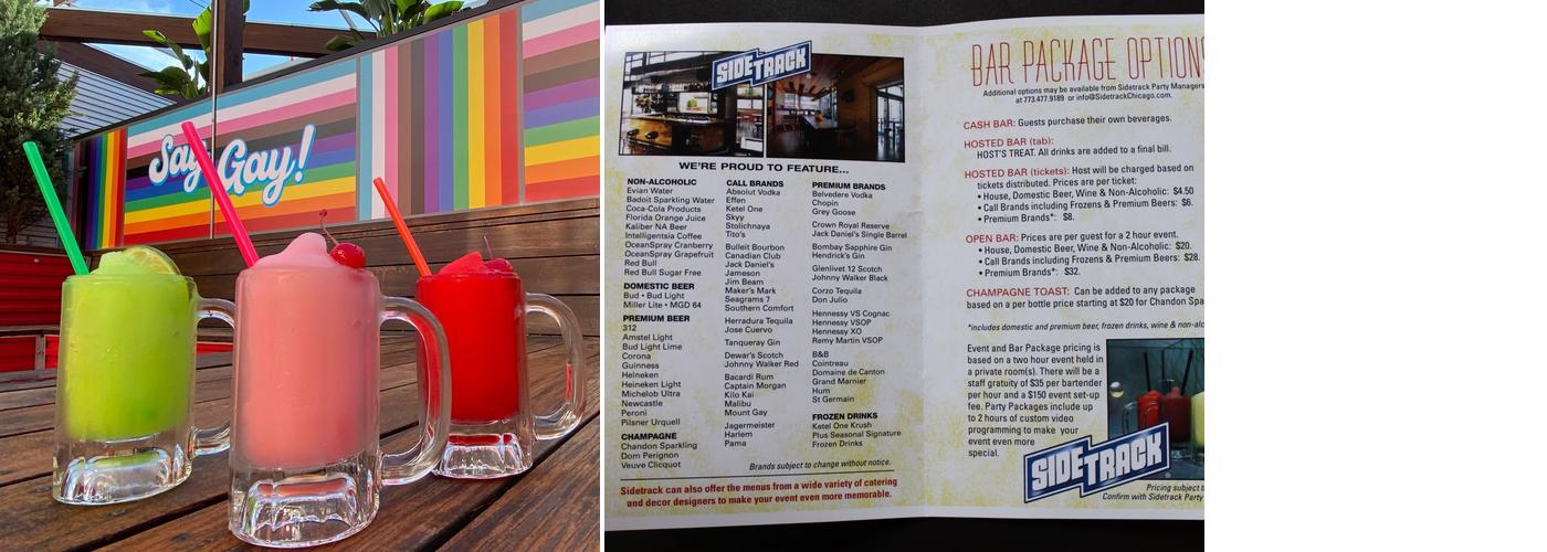 Sidetrack Menu