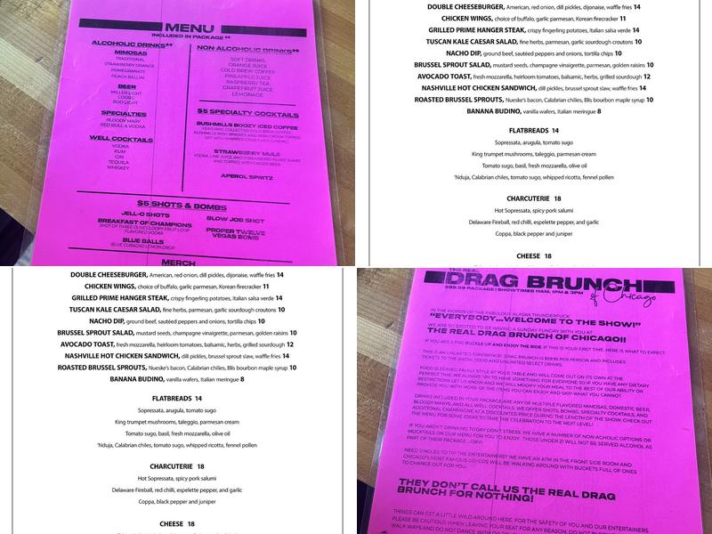 The River Kitchen and Bar Menu