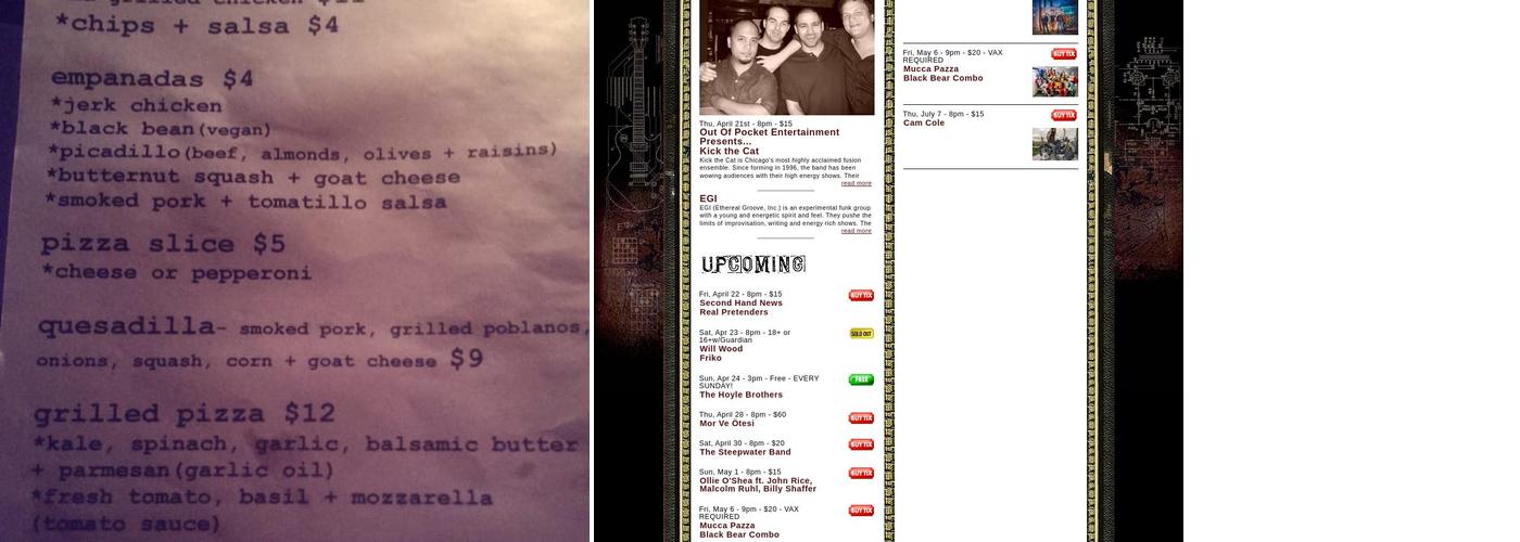 Martyrs' Menu