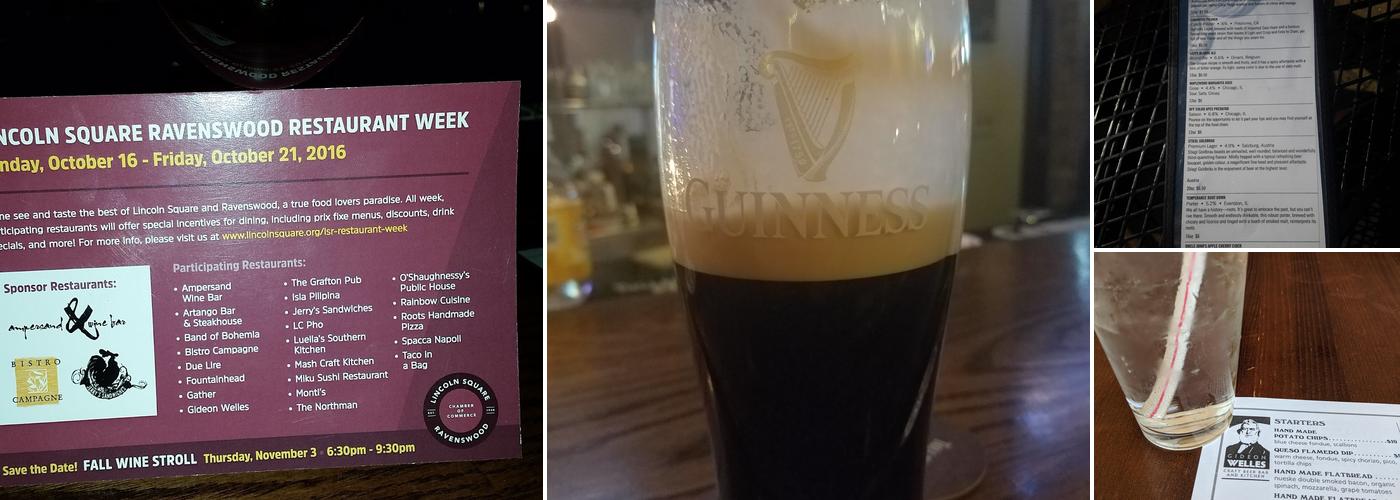 Gideon Welles Craft Beer Bar & Kitchen Menu