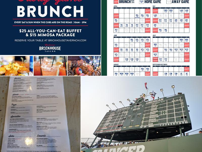 Budweiser Brickhouse Tavern Menu